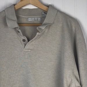 Geoffrey Bean Men’s Cream Collar Pullover